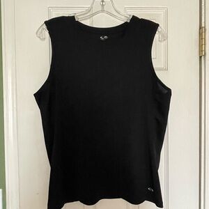 Women's Black Sleeveless Top